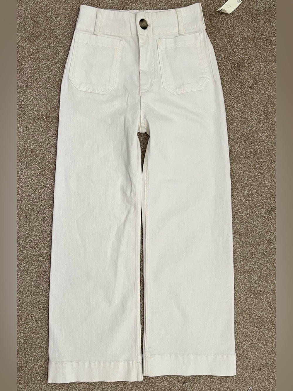 Maeve by Anthropologie THE COLETTE White Denim Jeans Size 25 NWT!